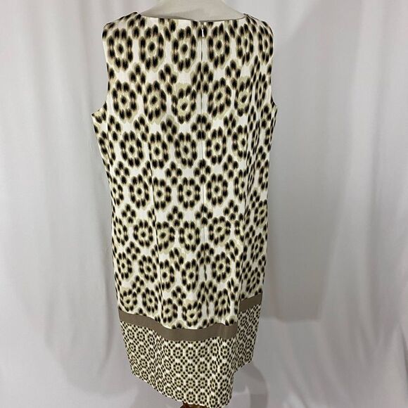 NWOT Anne Klein Sleeveless Animal Print Dress - Picture 5 of 8